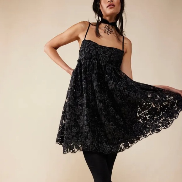 FREE PEOPLE All That Glitters Mini Dress - Picture 9 of 9